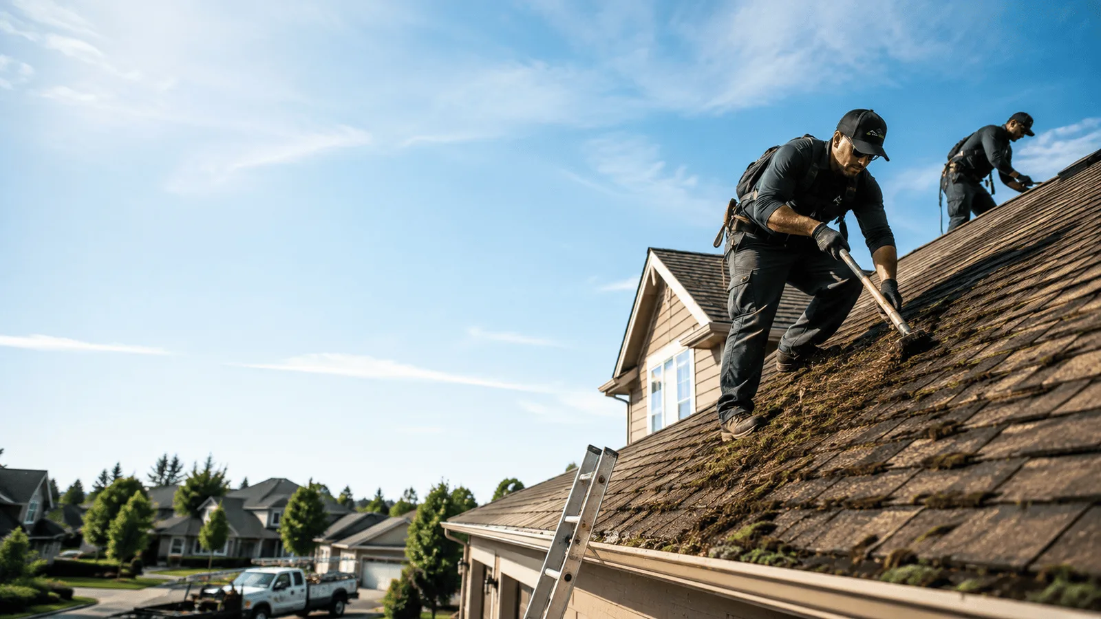 Roof Moss Removal in Hanover, MI near me